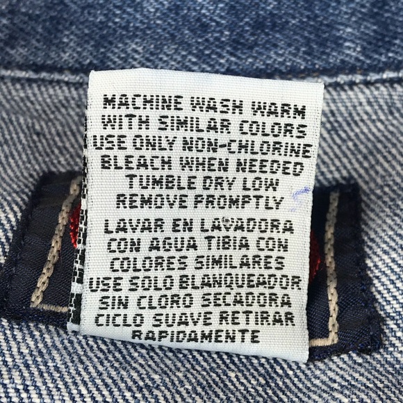 Vintage No Excuses Denim Jacket: Size 10 - Picture 5 of 8